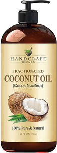 Aceite de coco fraccionado - 100% puro y natural 16oz
