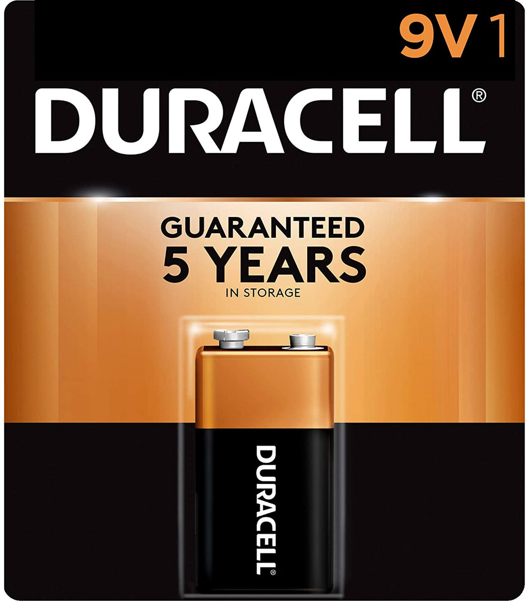 Duracell – Pilas alcalinas CopperTop de 9V NDP22