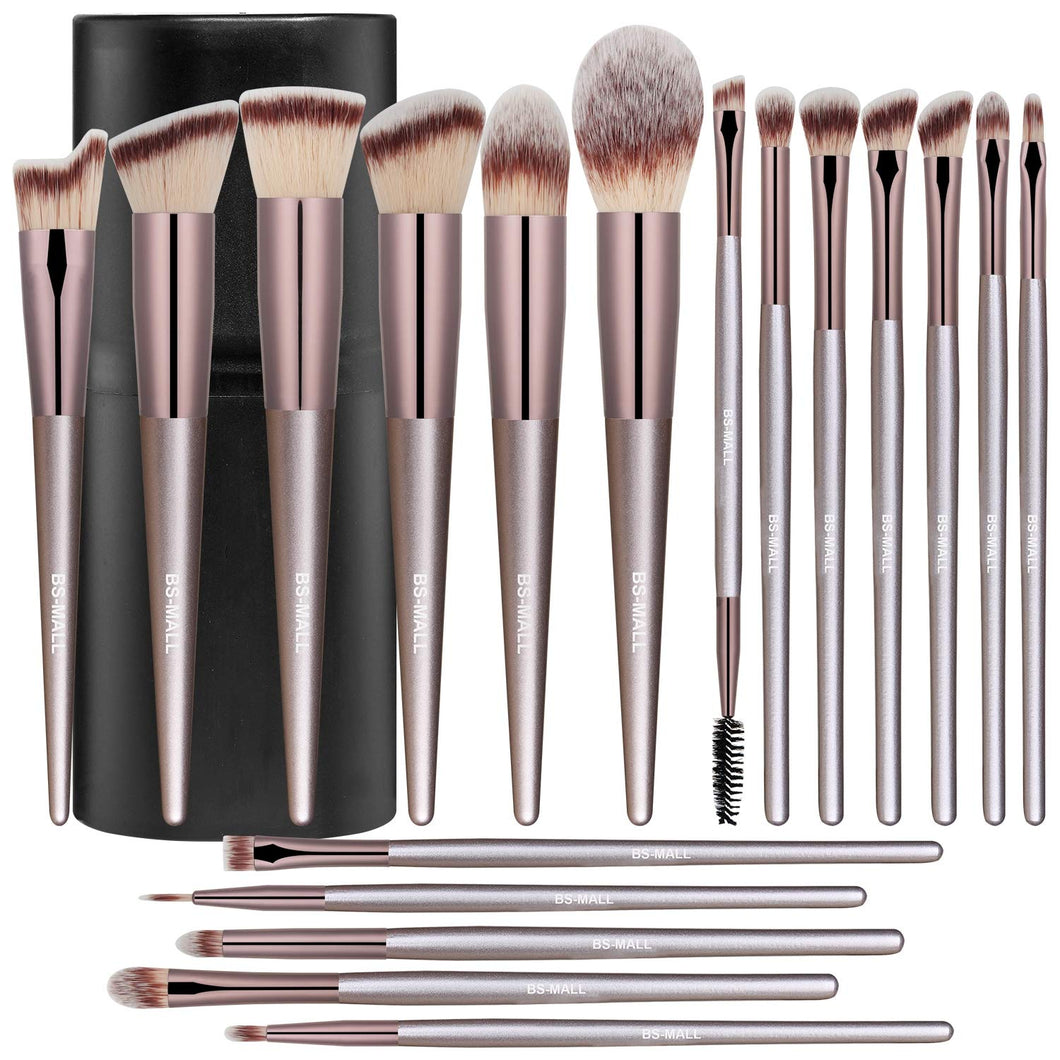 Juego de 18 brochas de maquillaje de primera calidad NDP39