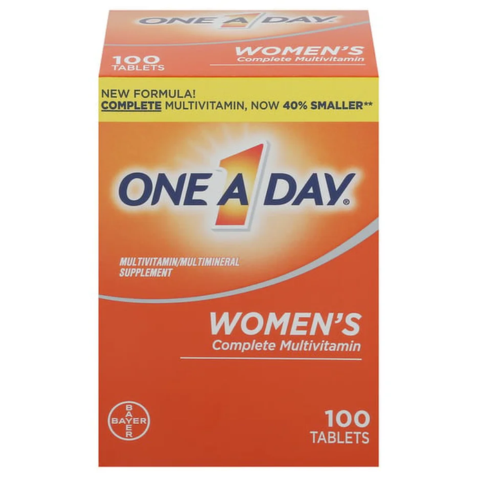 Tabletas multivitamínicas para mujeres One A Day