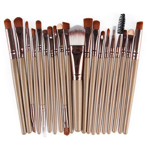 Pinceles de maquillaje Set de 20 piezas Profesional NDP57