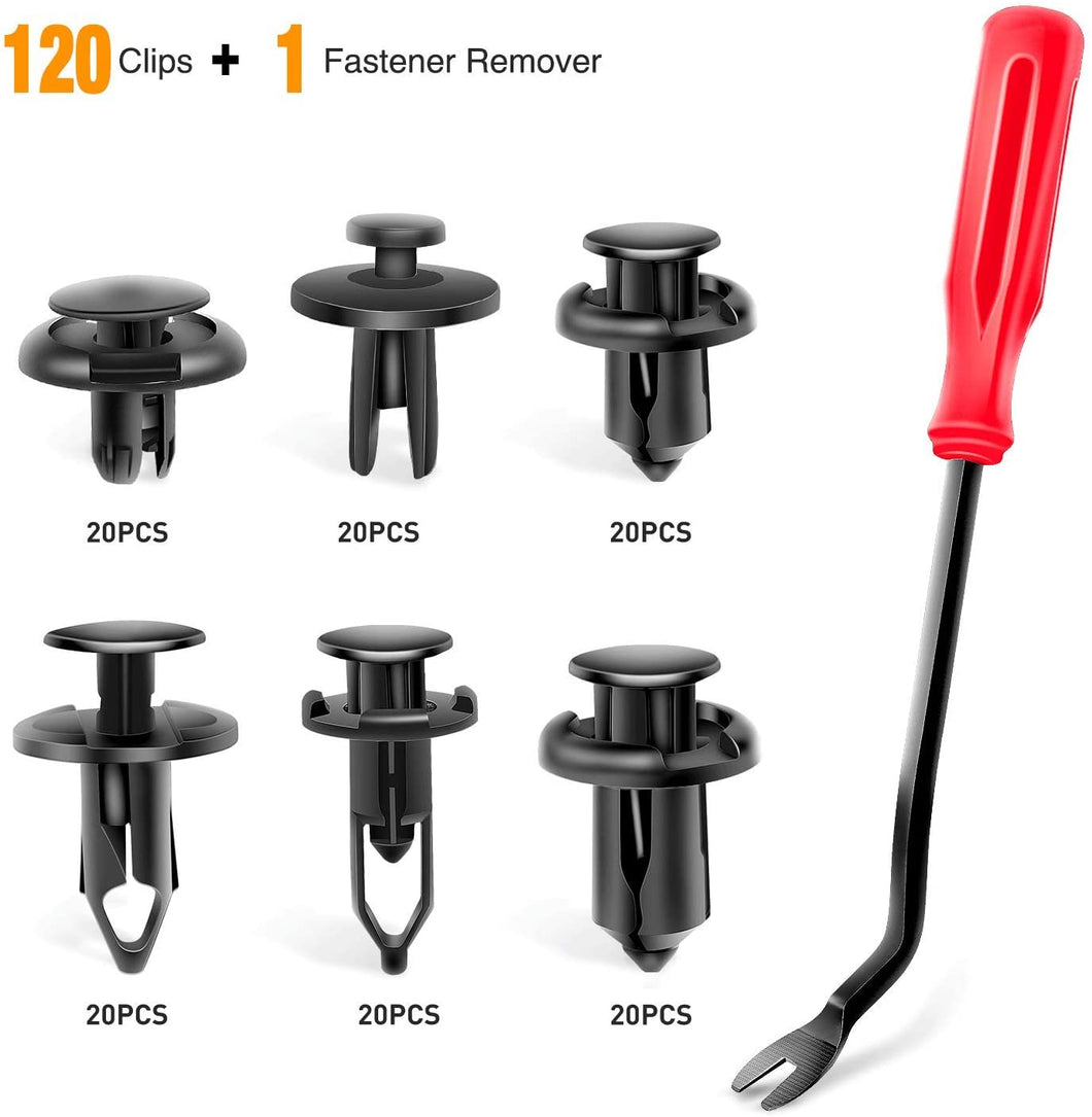 Piezas de clips de retención de parachoques de plástico para coche NDP-1