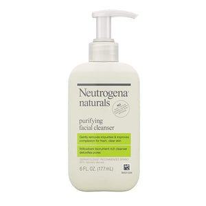 Limpiador facial diario purificante de Neutrogena Naturals, 6 oz