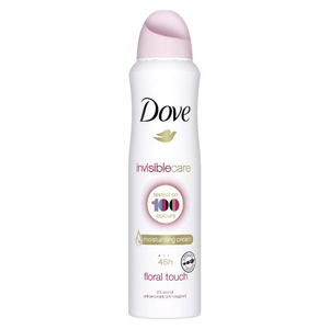Desodorante en espray Dove Invisible Care 5.1 fl oz (paquete de 6)