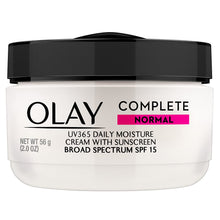 Cargar imagen en el visor de la galería, Crema hidratante facial de Olay Complete SPF15, 2oz
