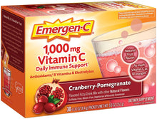 Cargar imagen en el visor de la galería, Mezcla para suplemento dietético bebible Emergen-C- 30 paquetes- Sabor: Granada, arándano
