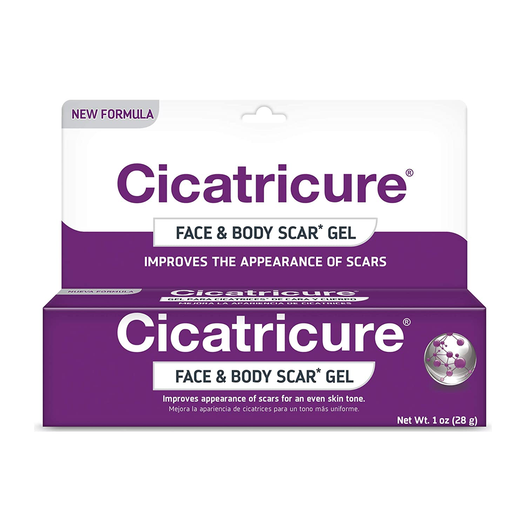 Gel para cicatrices corporales y faciales Cicatricure, 1 onza
