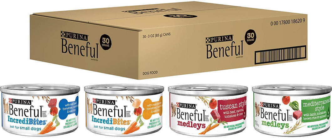 Paquete de variedad de comida para perros húmedos de raza pequeña 30 unidades NDP104