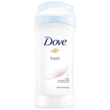 Cargar imagen en el visor de la galería, Desodorante antitranspirante Dove, fresco, 2.6 oz
