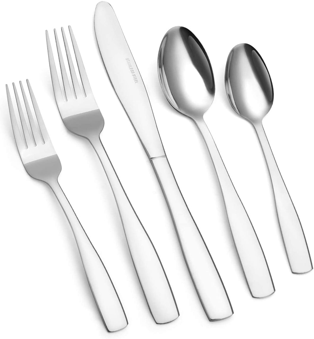 Juego de cubiertos de acero inoxidable de 20 piezas NDP31