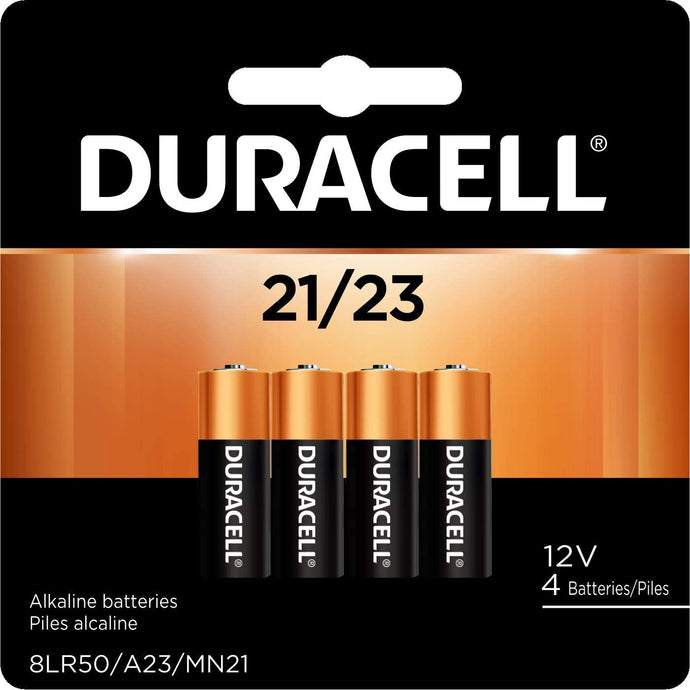Duracell - 21/23 pilas alcalinas, larga duración, 12 voltios NDP31