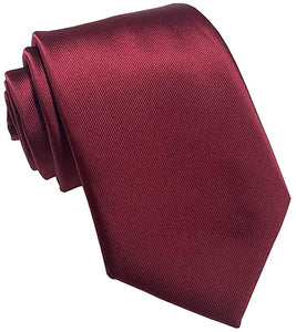 Corbata de poliéster de color sólido de 3.1 in NDP25