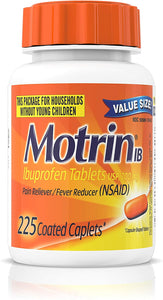 Ibuprofeno Motrin para aliviar el dolor