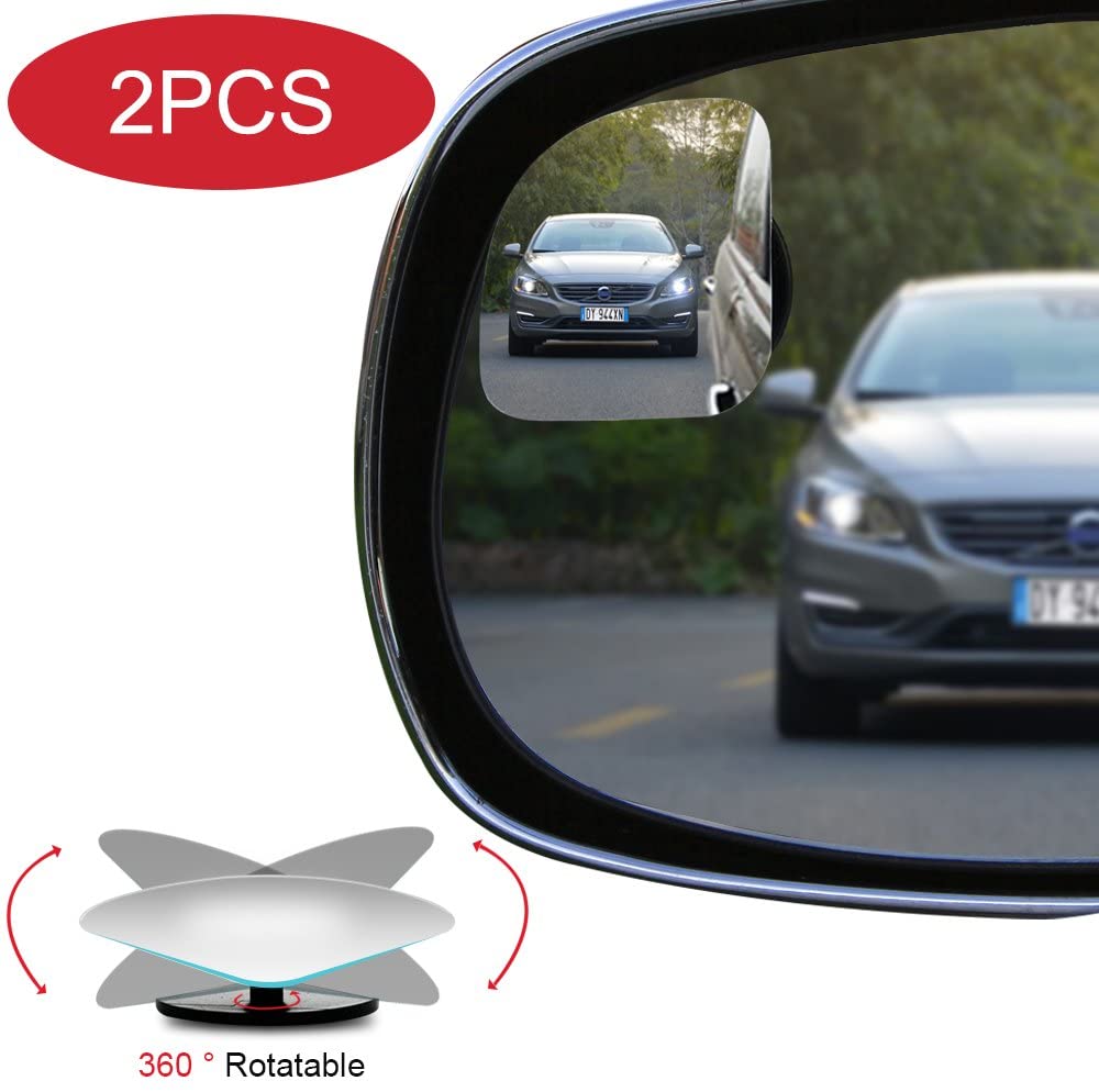 Espejo retrovisor convexo de punto ciego, ajustable, sin marco NDP-17