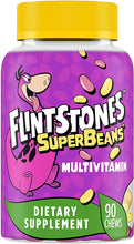 Cargar imagen en el visor de la galería, Flintstones SuperBeans, multivitamínico para niños con apoyo inmunológico 90 unidades
