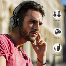 Cargar imagen en el visor de la galería, audífonos inalámbricos con Bluetooth, supraaurales, 26 horas NDP45

