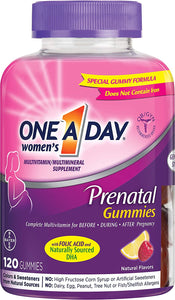 One A Day Gomitas multivitamínicas prenatales