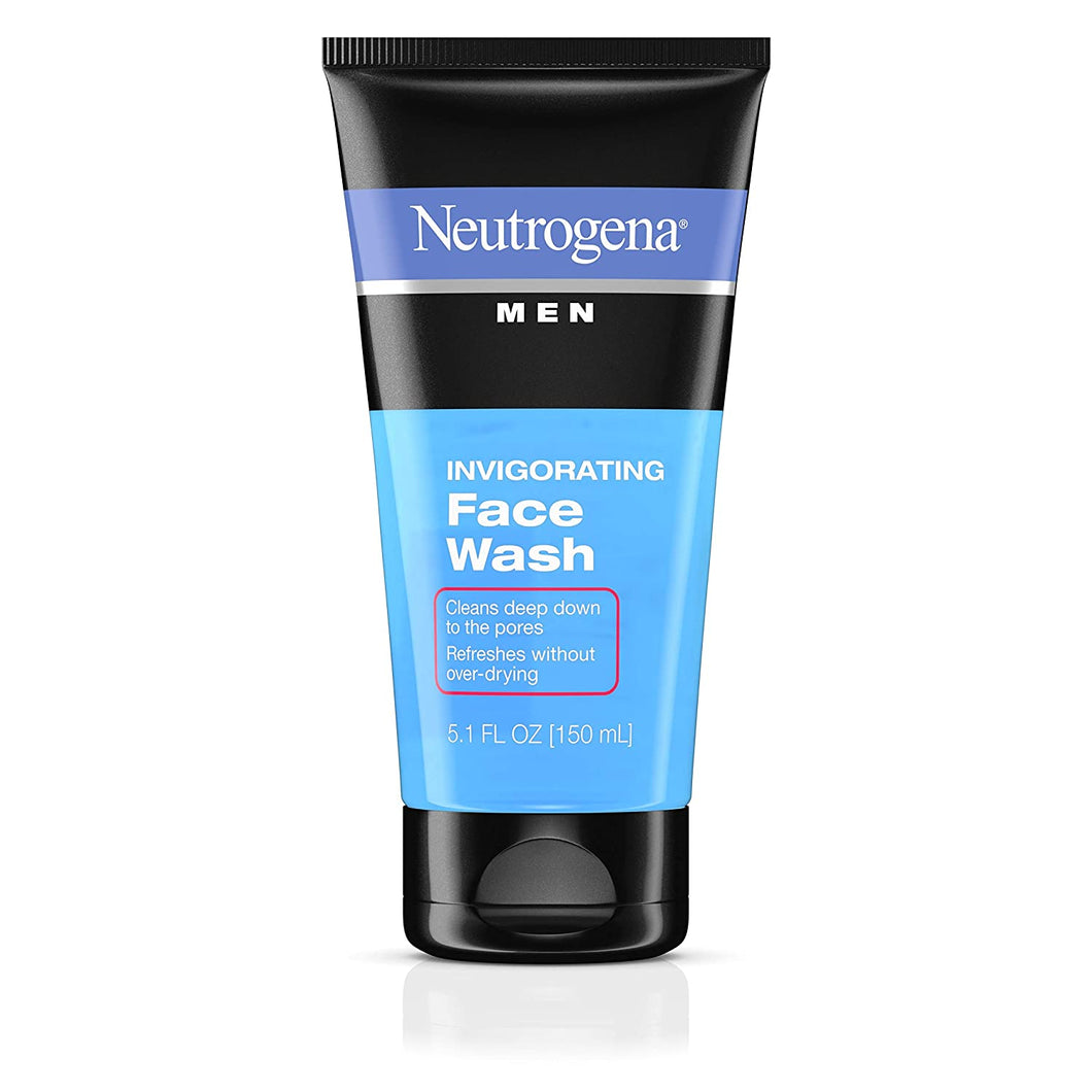 Gel facial espumoso diario vigorizante para hombres de Neutrogena