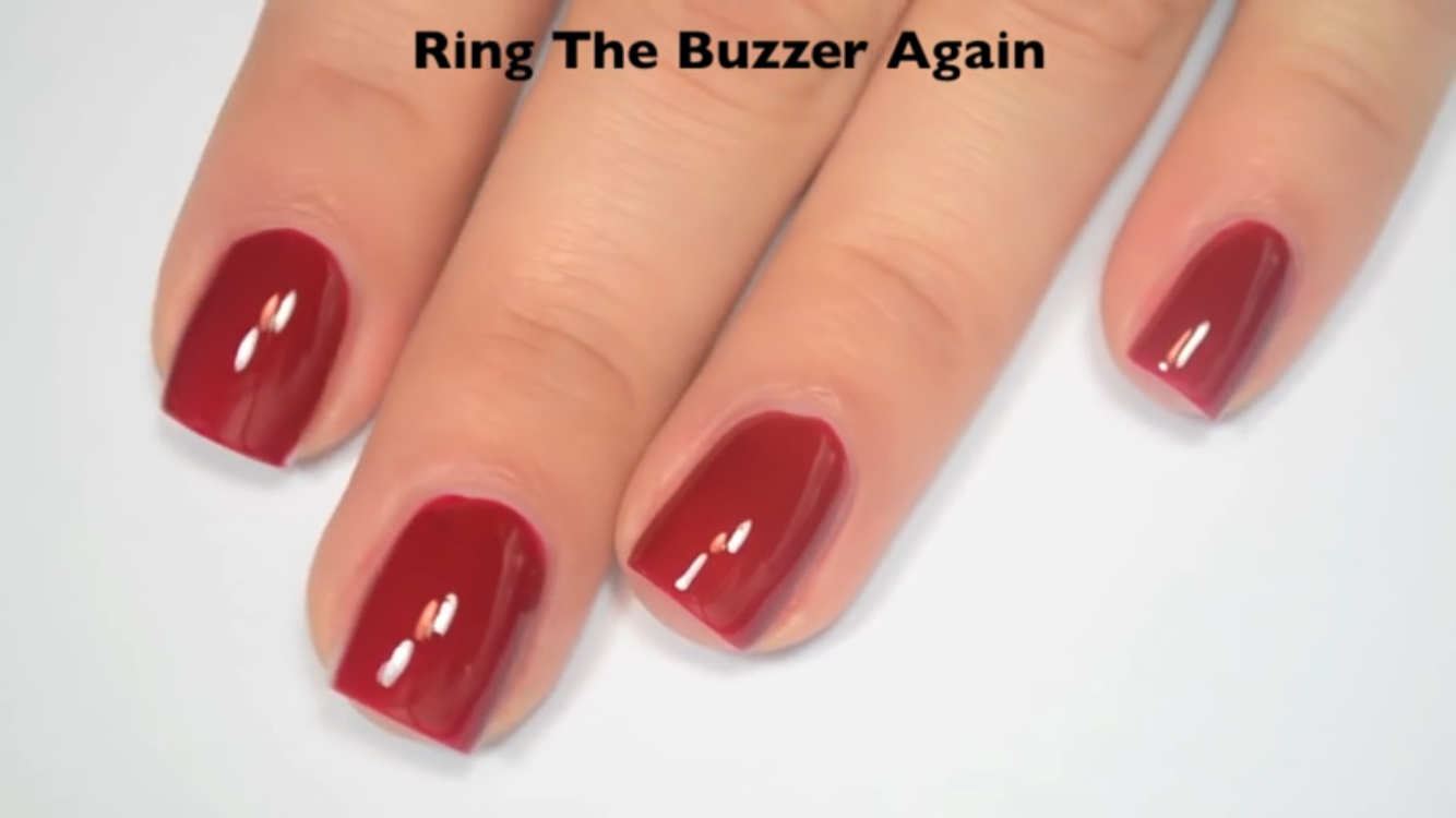 Ring the buzzer 2025 again opi gel