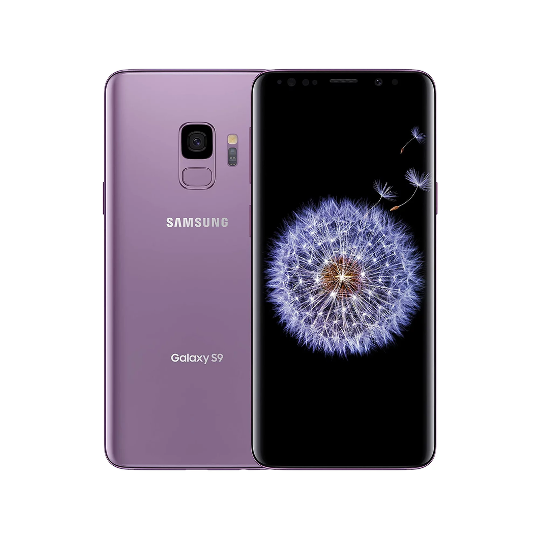 SAMSUNG Galaxy S9 G960U 64GB Lila Morado Totalmente Desbloqueado Grado B (LCD Shadow) Reacondicionados
