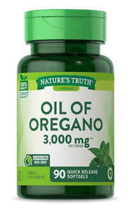 Aceite de orégano 1500mg 90 unidades