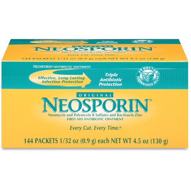 Neosporin en sobres 144 por caja