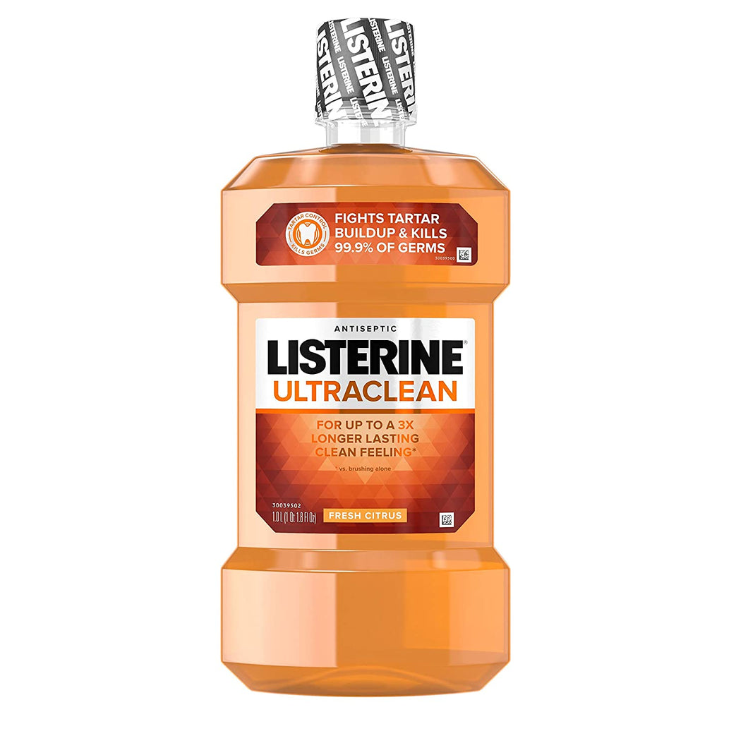Listerine Ultraclean enjuague bucal 1L NDP18
