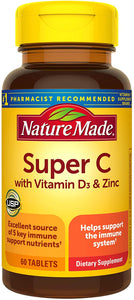 Complejo inmunológico Super Vitamina C, 60 tabletas