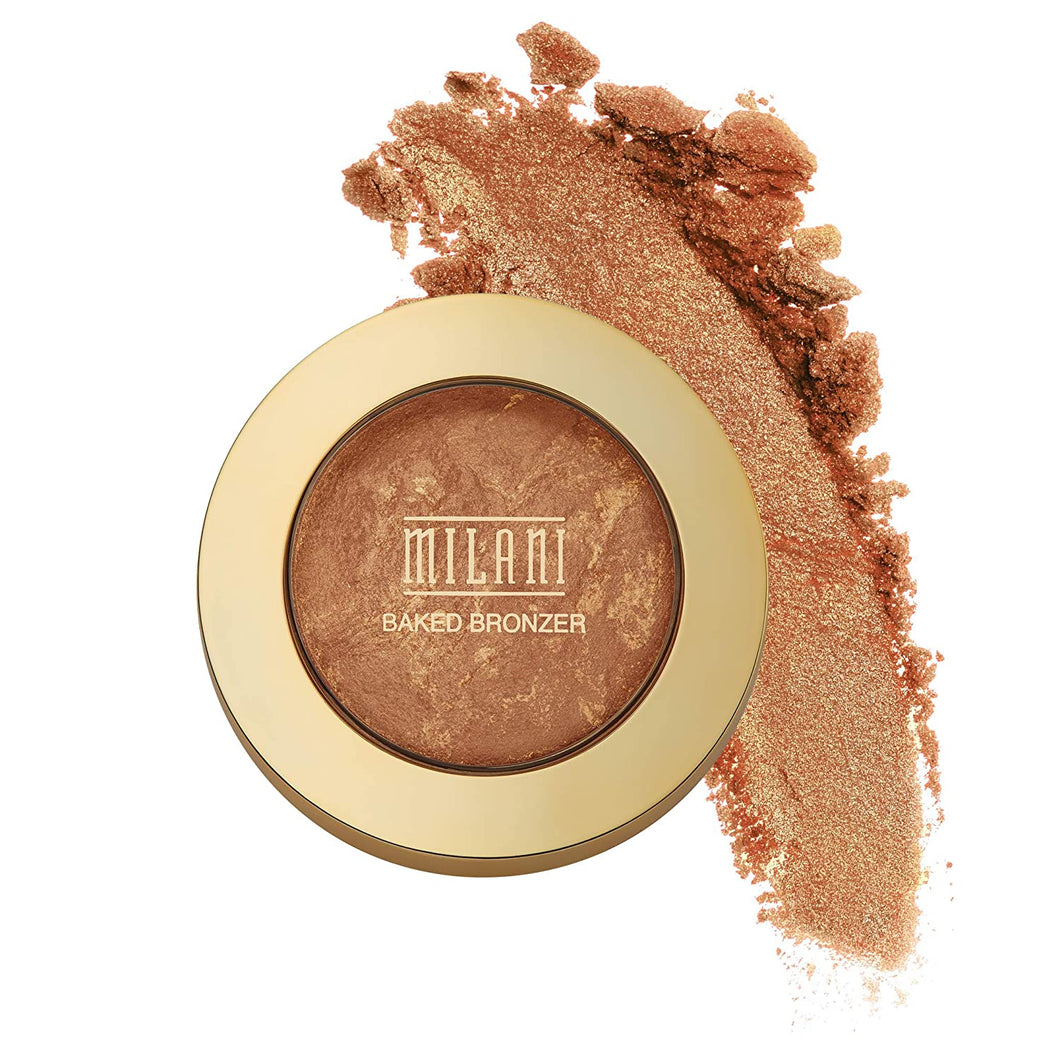 Milani Baked Bronzer – Dolce, polvo bronceador brillante