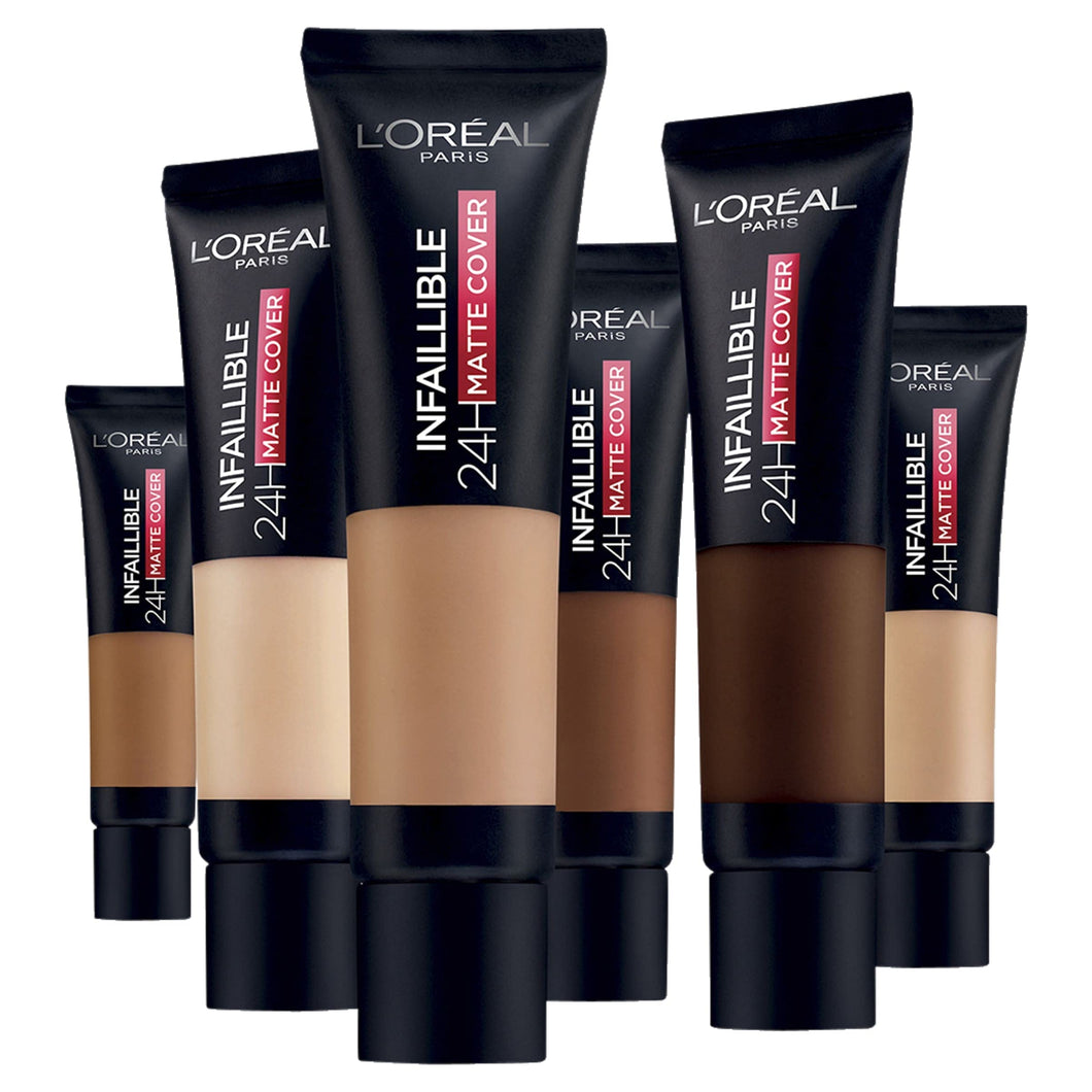 L'Oreal Paris base de maquillaje liquida Infalible 24H cobertura mate