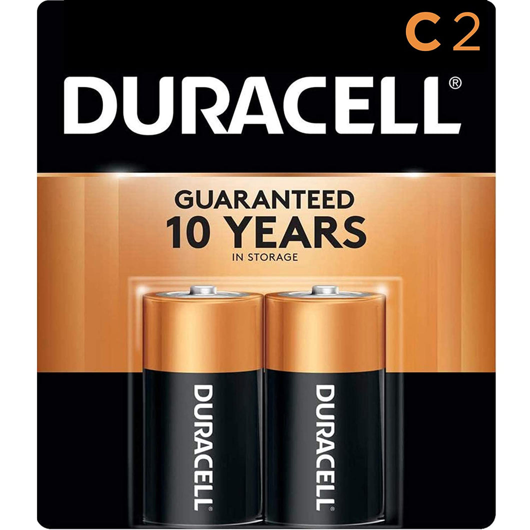 Duracell – Pilas alcalinas CopperTop tipo C NDP7