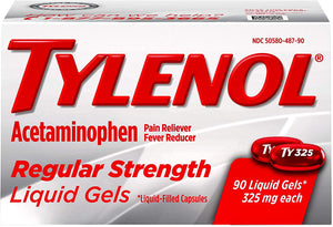Tylenol Geles líquidos de concentración regular 90 unidades