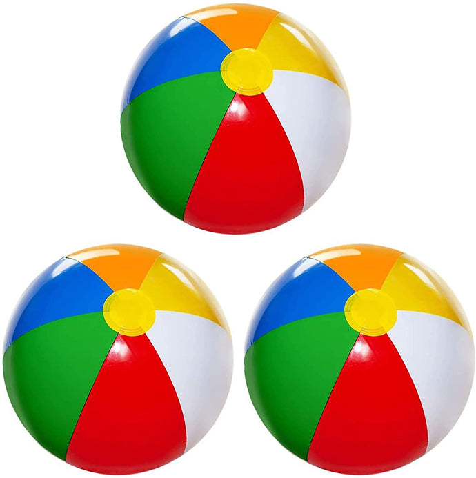 Bolas de playa [3 unidades] bolas de playa inflables de 20.0 in NDP58
