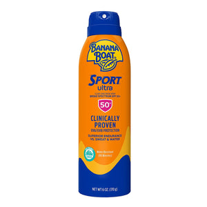 Banana Boat Spray protector solar deportivo, 6 oz