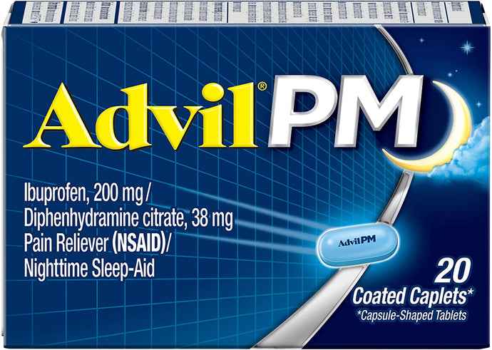 Advil Alivio del dolor de PM y ayuda nocturna para dormir
