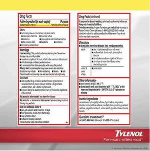 Tylenol Artritis Analgésico 650mg