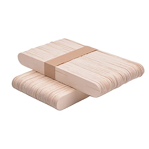 100 palillos de depilación de madera de cera grandes para depilación , NDP-24
