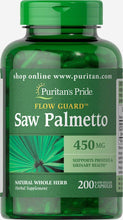 Cargar imagen en el visor de la galería, Saw Palmetto 450 Mg, apoya la salud urinaria y de la próstata
