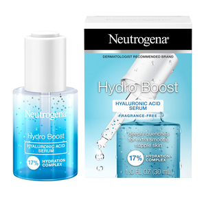Suero de ácido hialurónico Hydro Boost de Neutrogena con 17% de complejo de hidratación