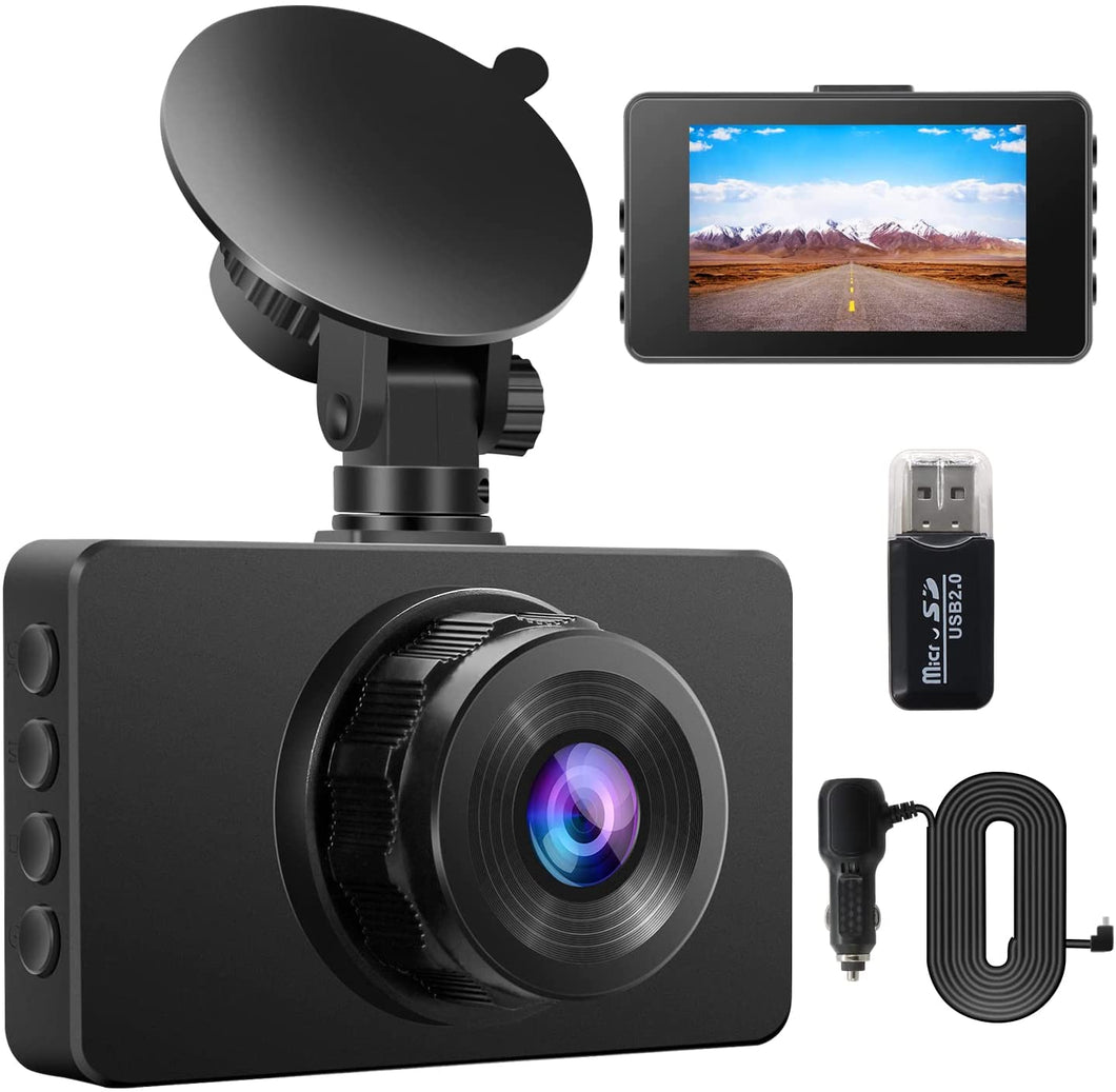 Cámara de salpicadero para coches 1080P FHD DVR de 170° NDP-71