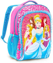 Cargar imagen en el visor de la galería, Juego de mochila de princesa Disney para niñas NDP13
