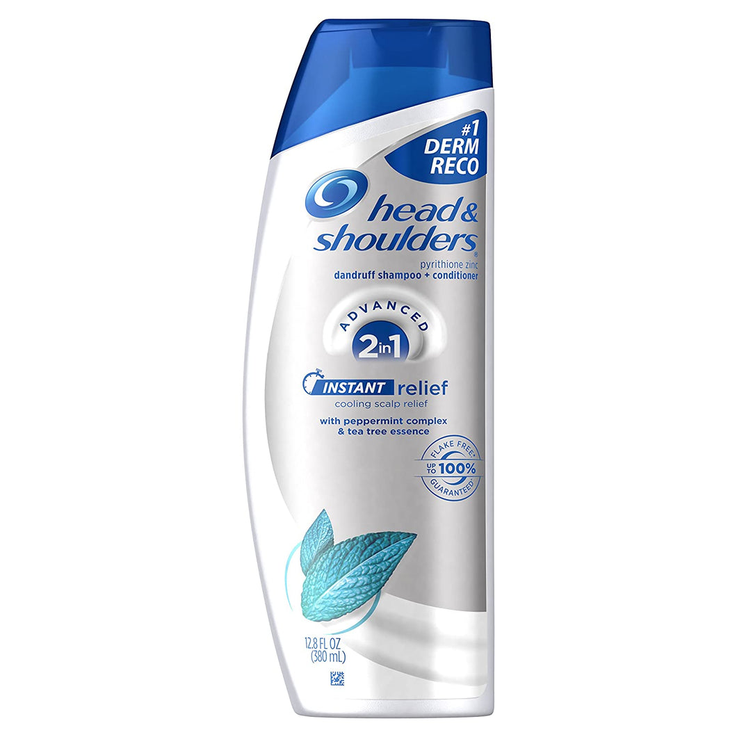 Head and Shoulders Instant Relief 2 en 1 champú anticaspa + acondicionador 12.8oz