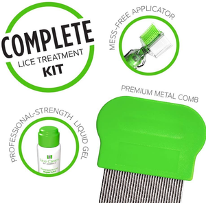 Kit de tratamiento de piojos por Lice Clinics-garantizado para curar piojos