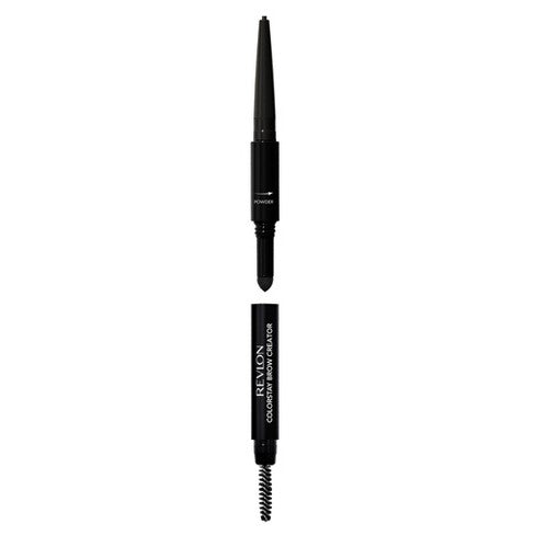 Revlon Colorstay Brow Creator Lápiz de cejas multiherramienta- 615 Negro suave