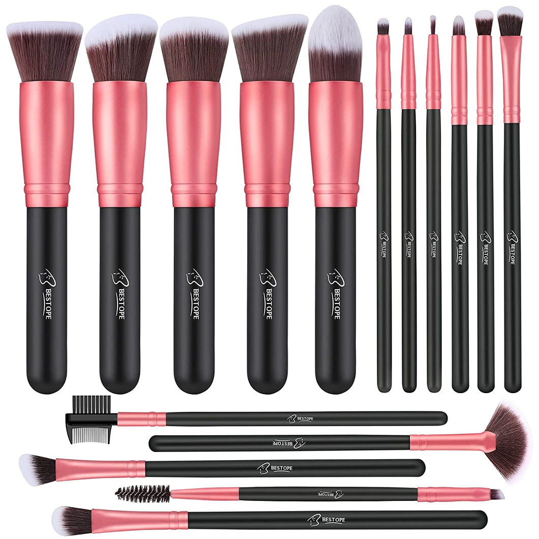 Pinceles de maquillaje 16 unidades NDP38