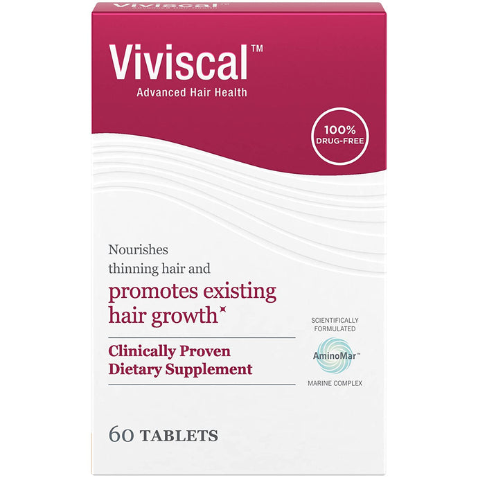 Viviscal Suplementos para el crecimiento del cabello (60 tabletas – 1 mes de suministro)