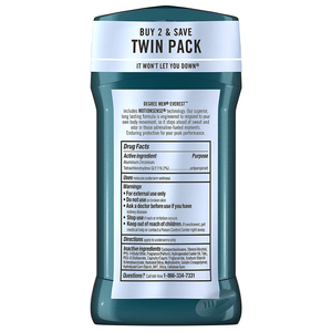 Degree Desodorante Antitranspirante de Protección Avanzada para Hombres, Everest, 2.7 oz, paquete de 2