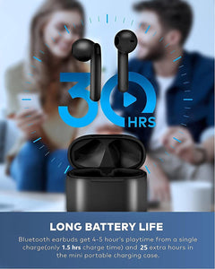 Audífonos inalámbricos Bluetooth 5.0 con ciclo de reproducción de 30 horas micrófono integrado NDP46