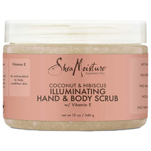 Cargar imagen en el visor de la galería, Exfoliante para manos y cuerpo iluminador Sheamoisture 12oz
