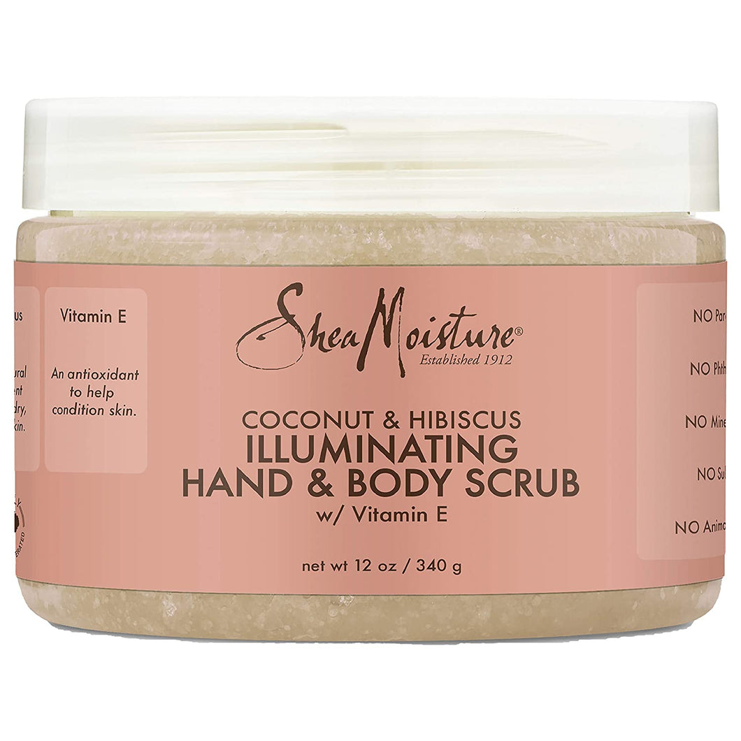 Exfoliante para manos y cuerpo iluminador Sheamoisture 12oz
